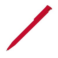 Ручка шариковая "Super-Hit-Matt" автомат., красный корпус красный клип